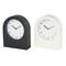 8.75" Textured Decorative Clock with Gold Accents Set